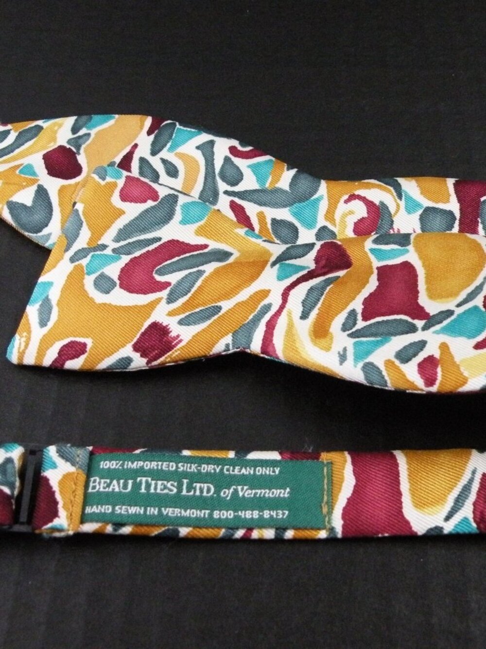 Colorful Beau Ties Ltd. Of Vermont Bow Tie
